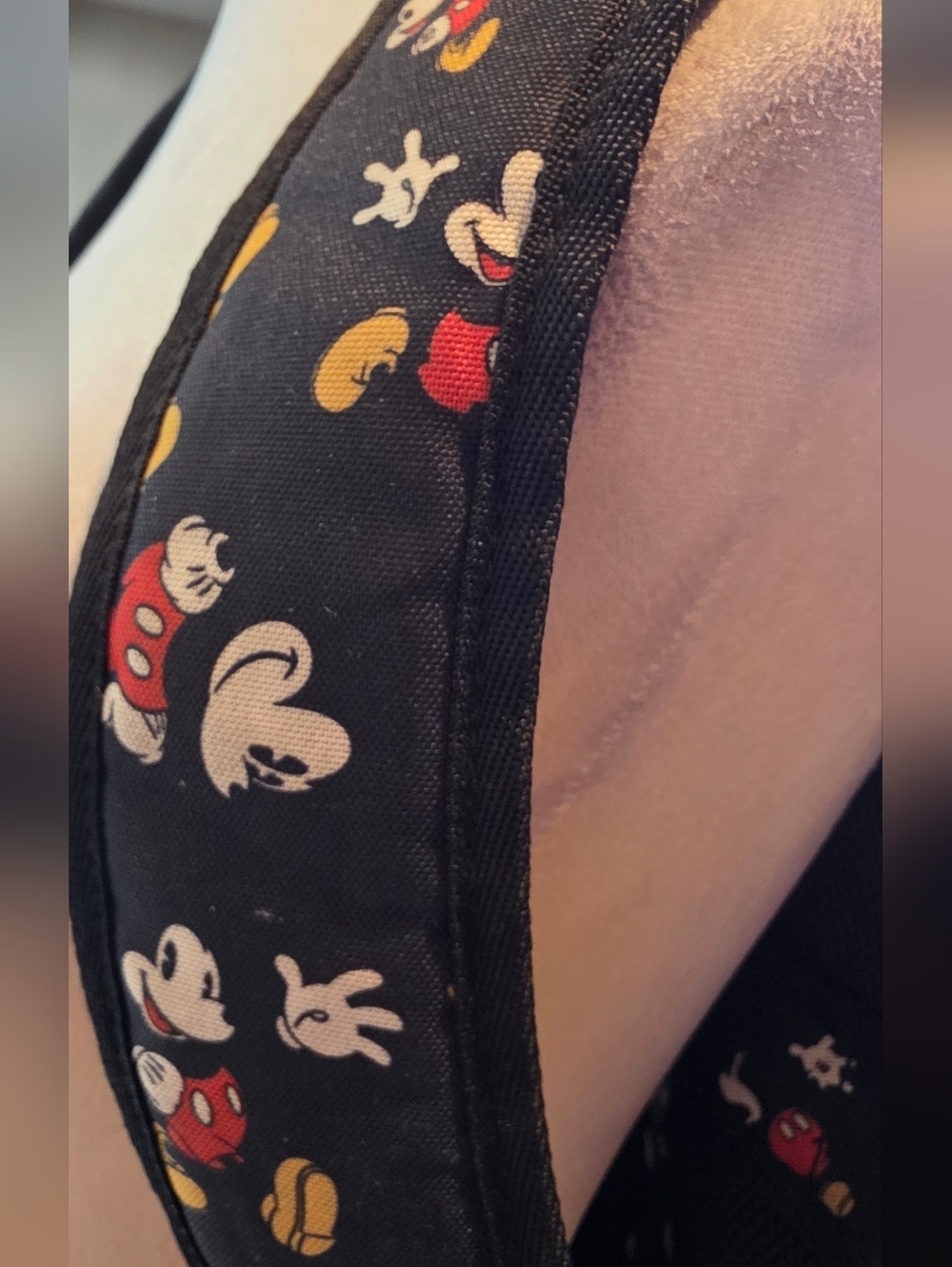 Disneyland Resort Black Mickey Pattern Backpack - Picture 5 of 14
